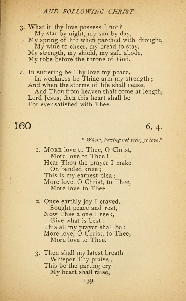 Hymnal of the Presbyterian Church in Canada page 139