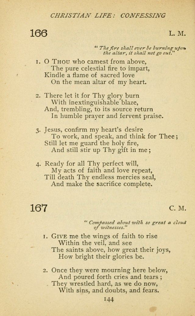 Hymnal of the Presbyterian Church in Canada page 144