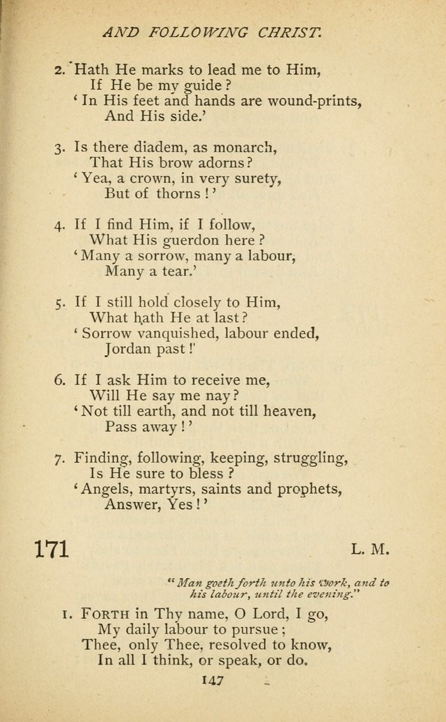 Hymnal of the Presbyterian Church in Canada page 147