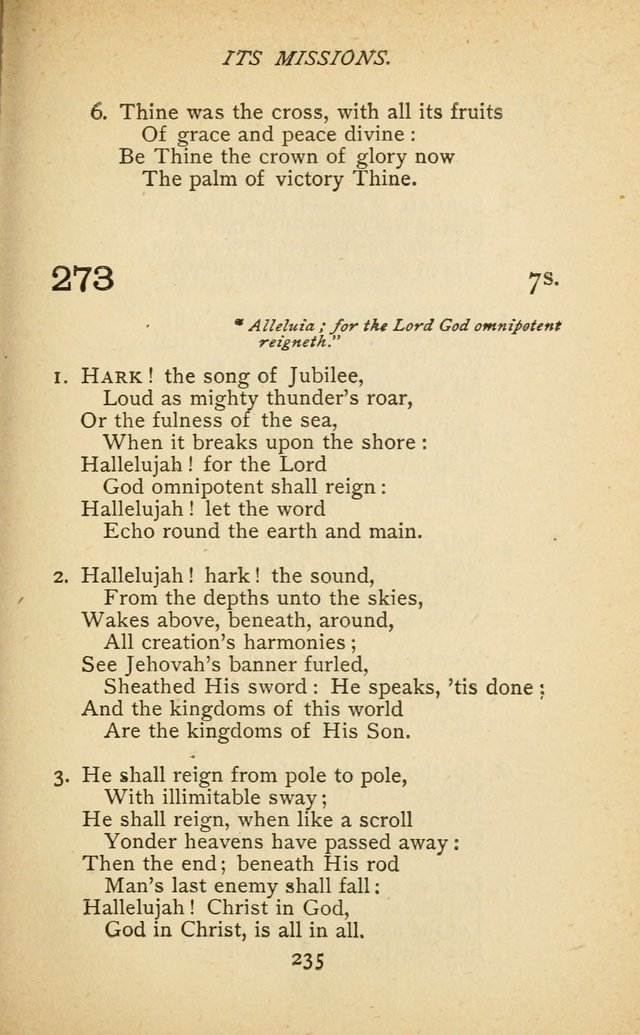 Hymnal of the Presbyterian Church in Canada page 235