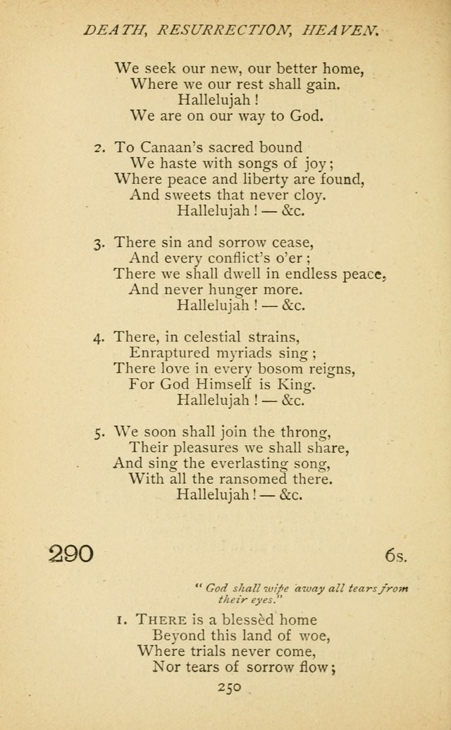 Hymnal of the Presbyterian Church in Canada page 250