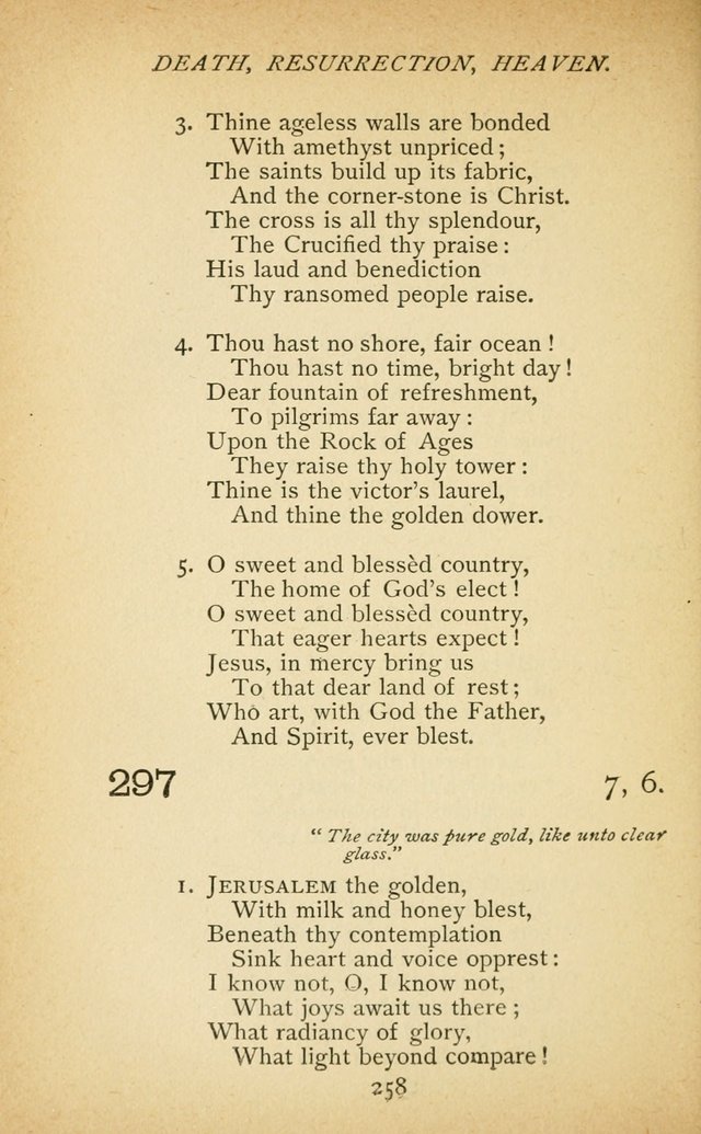 Hymnal of the Presbyterian Church in Canada page 258