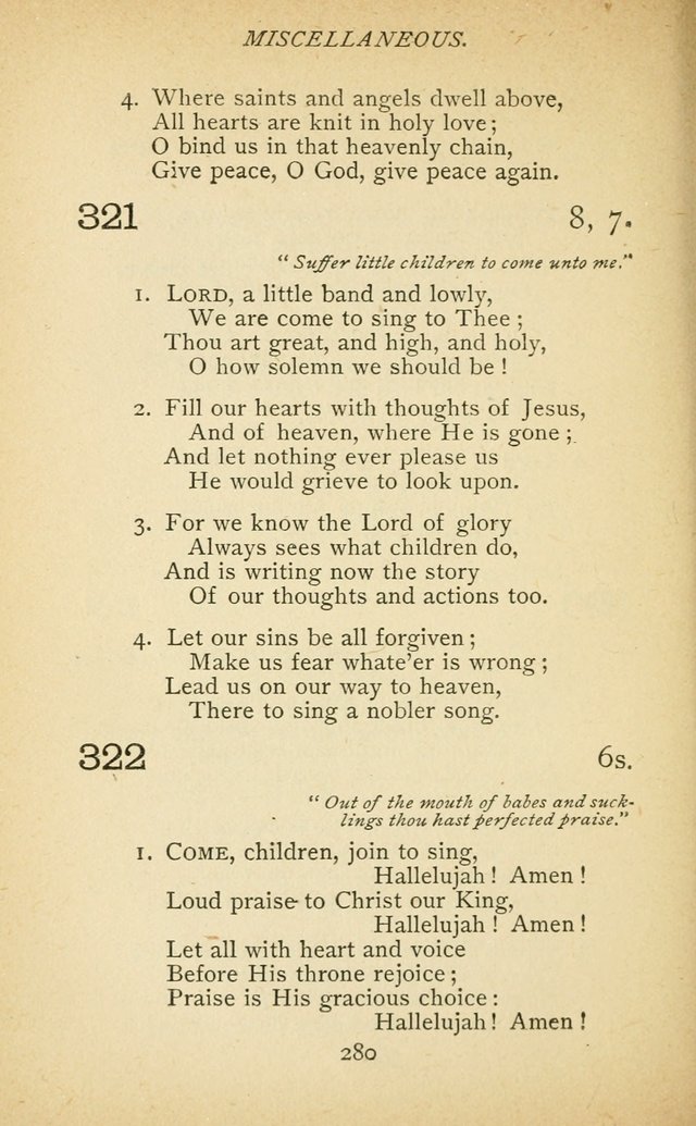 Hymnal of the Presbyterian Church in Canada page 280