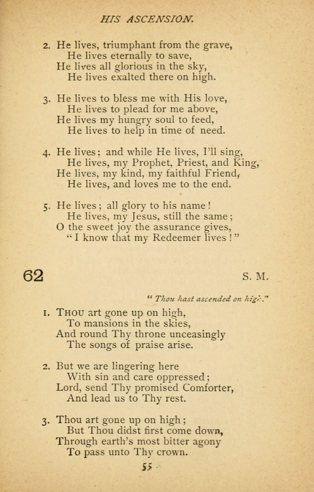 Hymnal of the Presbyterian Church in Canada page 55