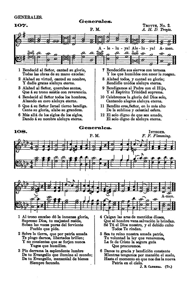 Himnario provisional con los cánticos: Según el uso de la Iglesia Episcopal Americana, para Congregaciones Españoles page 89