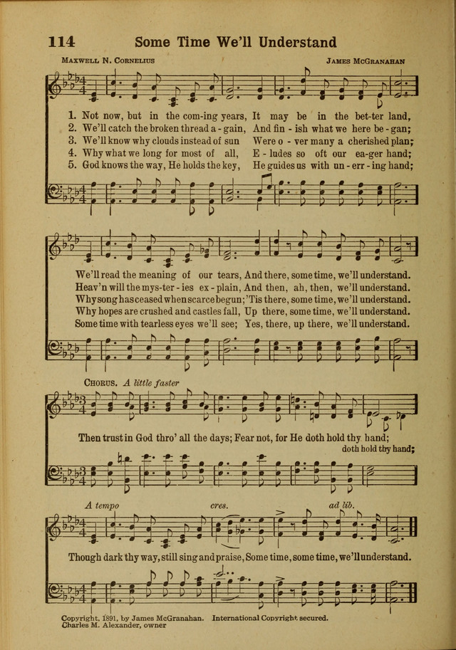 Hymns of Praise: for the Church and Sunday School page 114