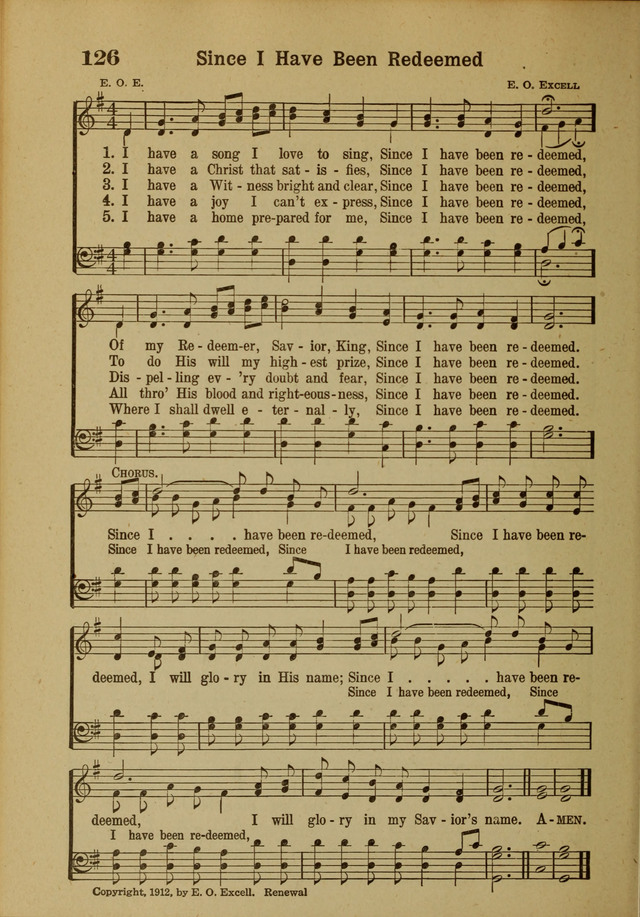 Hymns of Praise: for the Church and Sunday School page 126