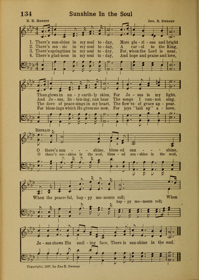 Hymns of Praise: for the Church and Sunday School page 134