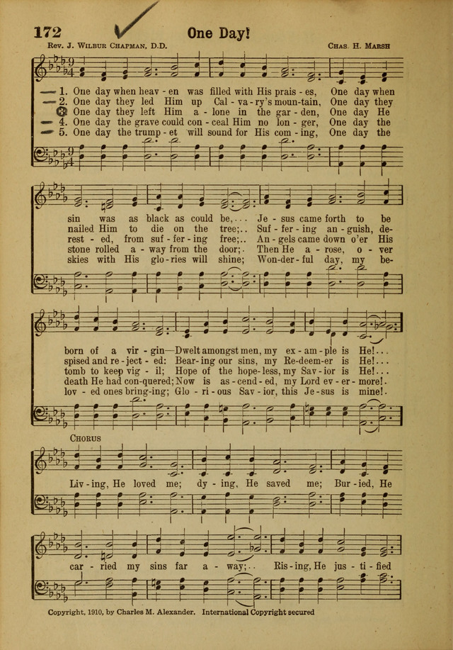 Hymns of Praise: for the Church and Sunday School page 172