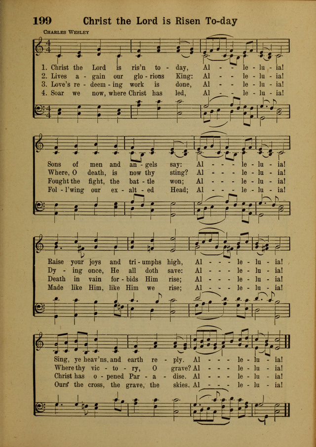 Hymns of Praise: for the Church and Sunday School page 199