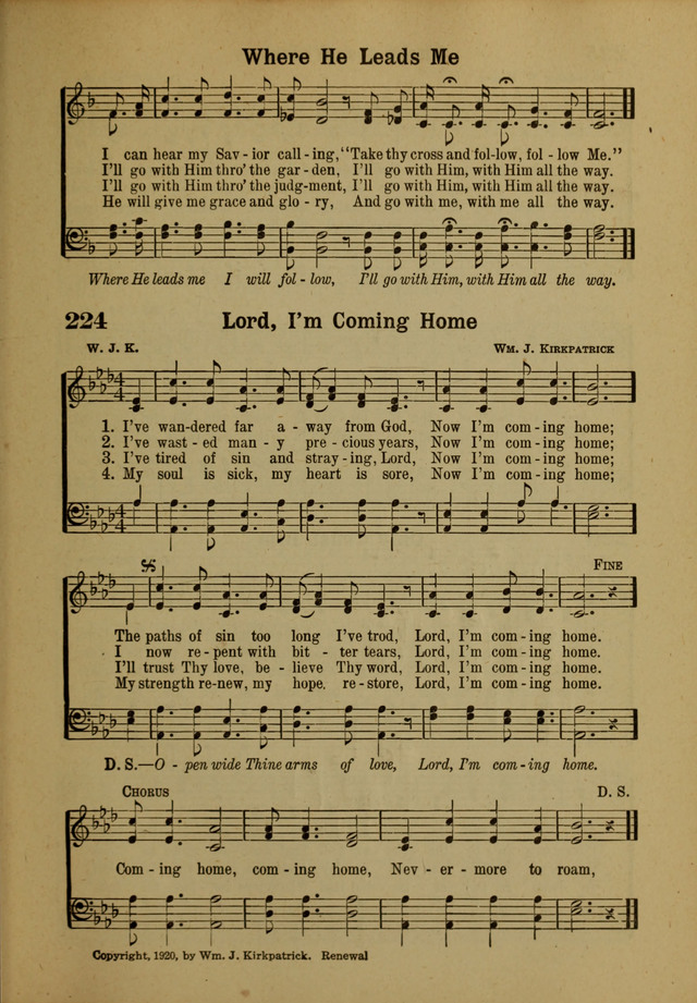 Hymns of Praise: for the Church and Sunday School page 219