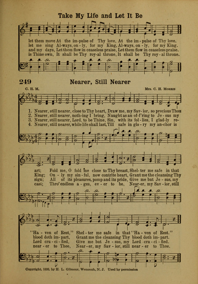 Hymns of Praise: for the Church and Sunday School page 235