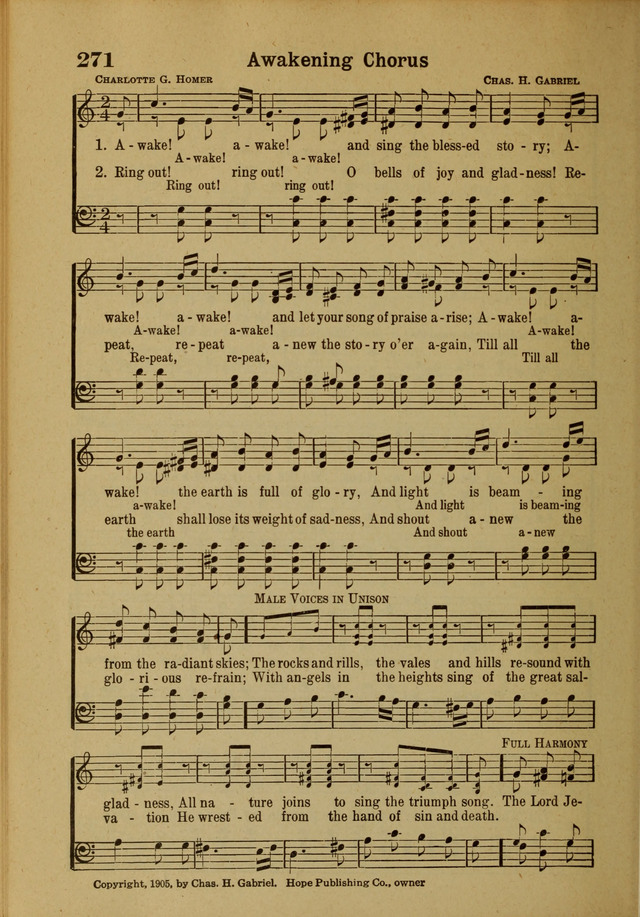 Hymns of Praise: for the Church and Sunday School page 252