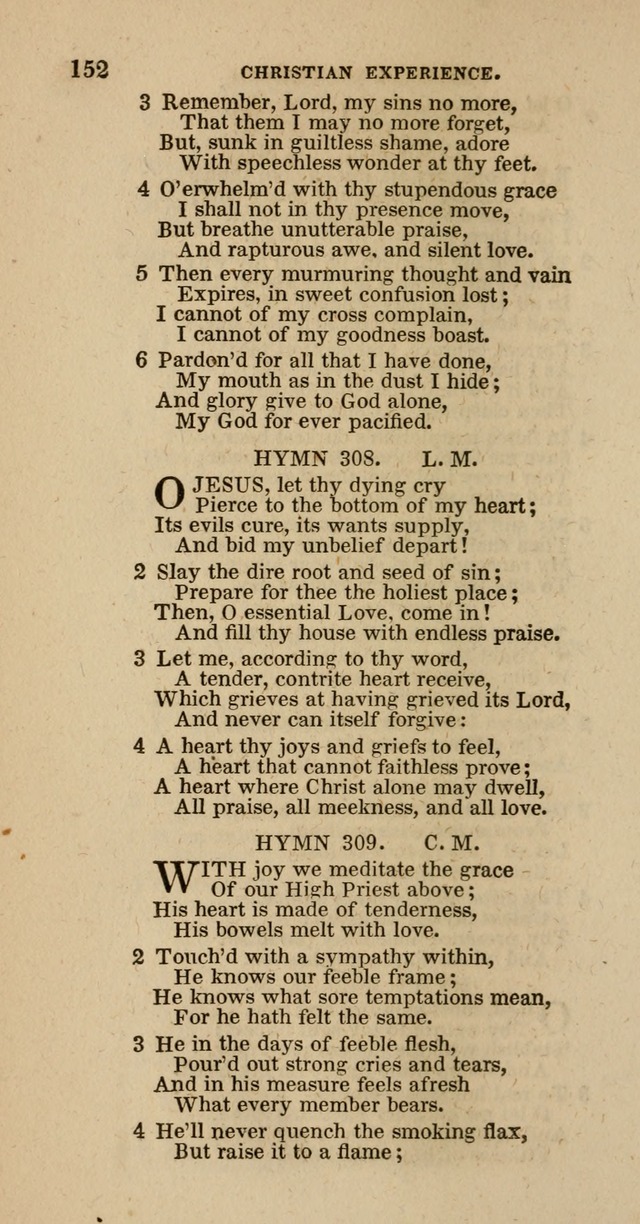 Hymns of the Protestant Episcopal Church of the United States, as authorized by the General Convention: with an additional selection page 152