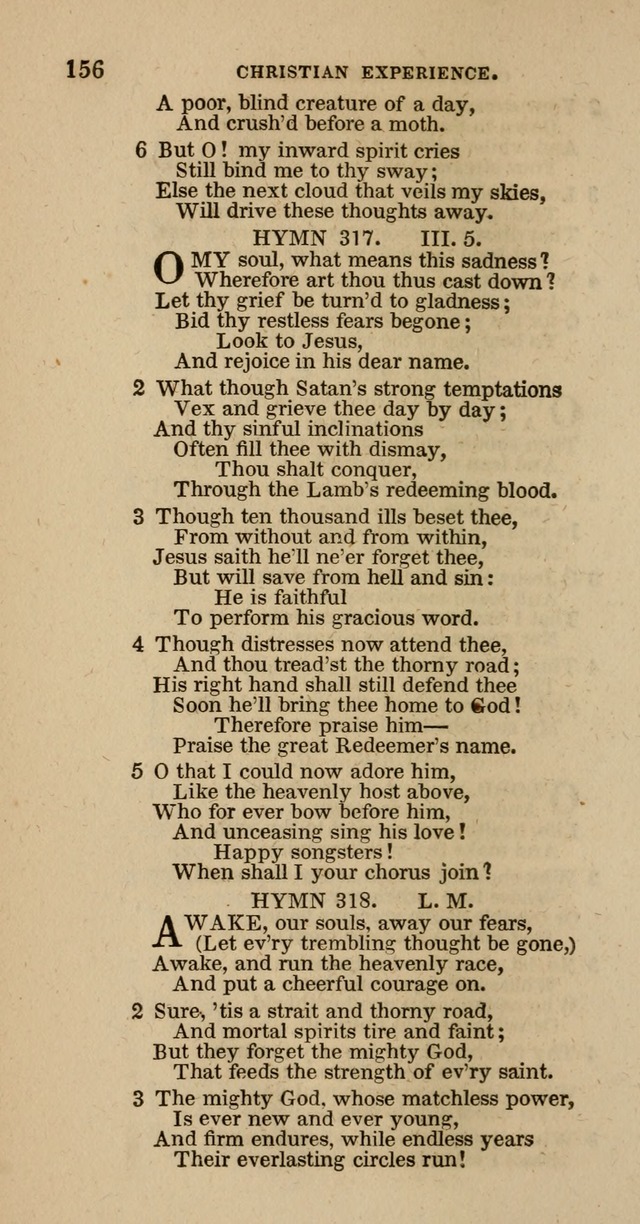 Hymns of the Protestant Episcopal Church of the United States, as authorized by the General Convention: with an additional selection page 156