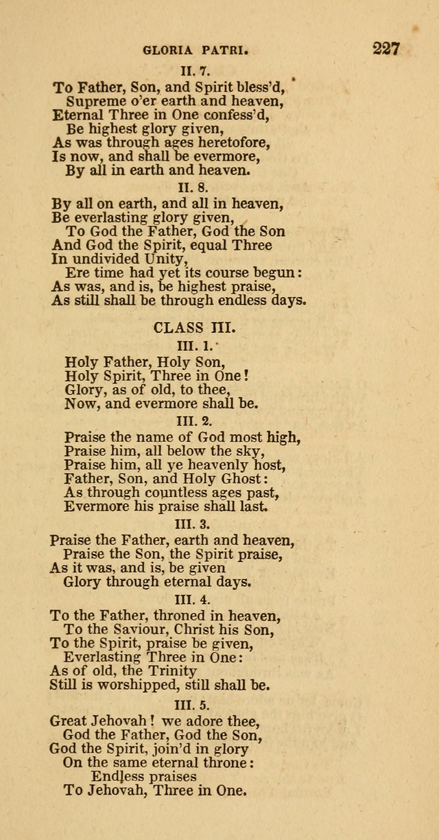 Hymns of the Protestant Episcopal Church of the United States, as authorized by the General Convention: with an additional selection page 227