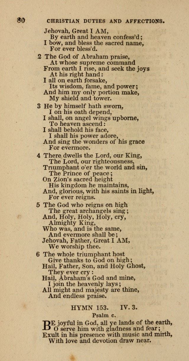 Hymns of the Protestant Episcopal Church of the United States, as authorized by the General Convention: with an additional selection page 80