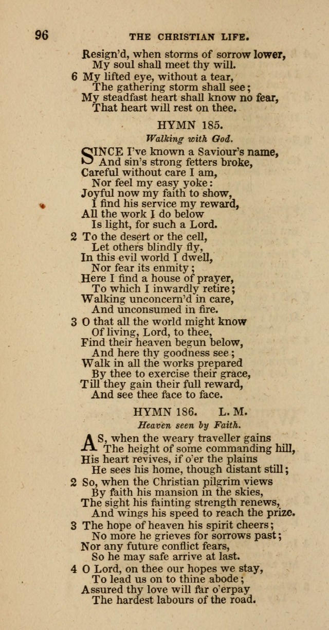 Hymns of the Protestant Episcopal Church of the United States, as authorized by the General Convention: with an additional selection page 96