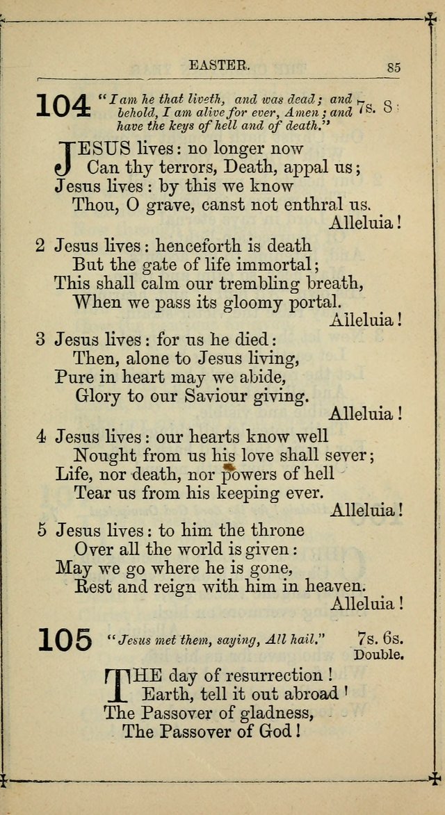 Hymnal: according to the use of the Protestant Episcopal Church in the United States of America : Revised edition (1874) page 100