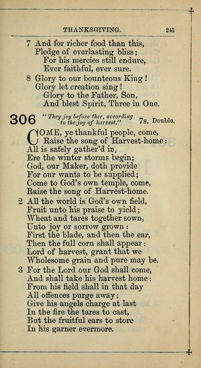 Hymnal: according to the use of the Protestant Episcopal Church in the United States of America : Revised edition (1874) page 256