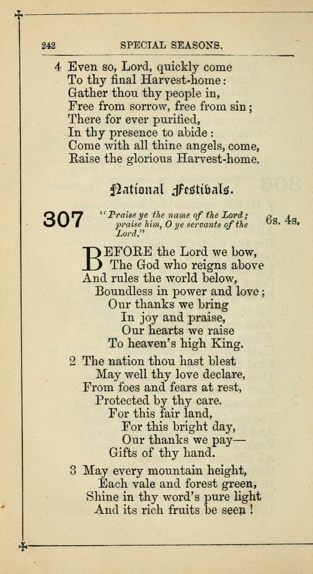 Hymnal: according to the use of the Protestant Episcopal Church in the United States of America : Revised edition (1874) page 257