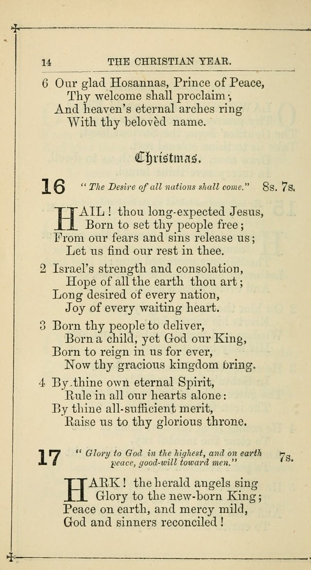 Hymnal: according to the use of the Protestant Episcopal Church in the United States of America : Revised edition (1874) page 29