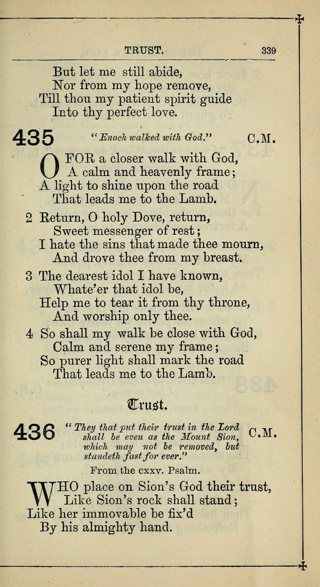 Hymnal: according to the use of the Protestant Episcopal Church in the United States of America : Revised edition (1874) page 354