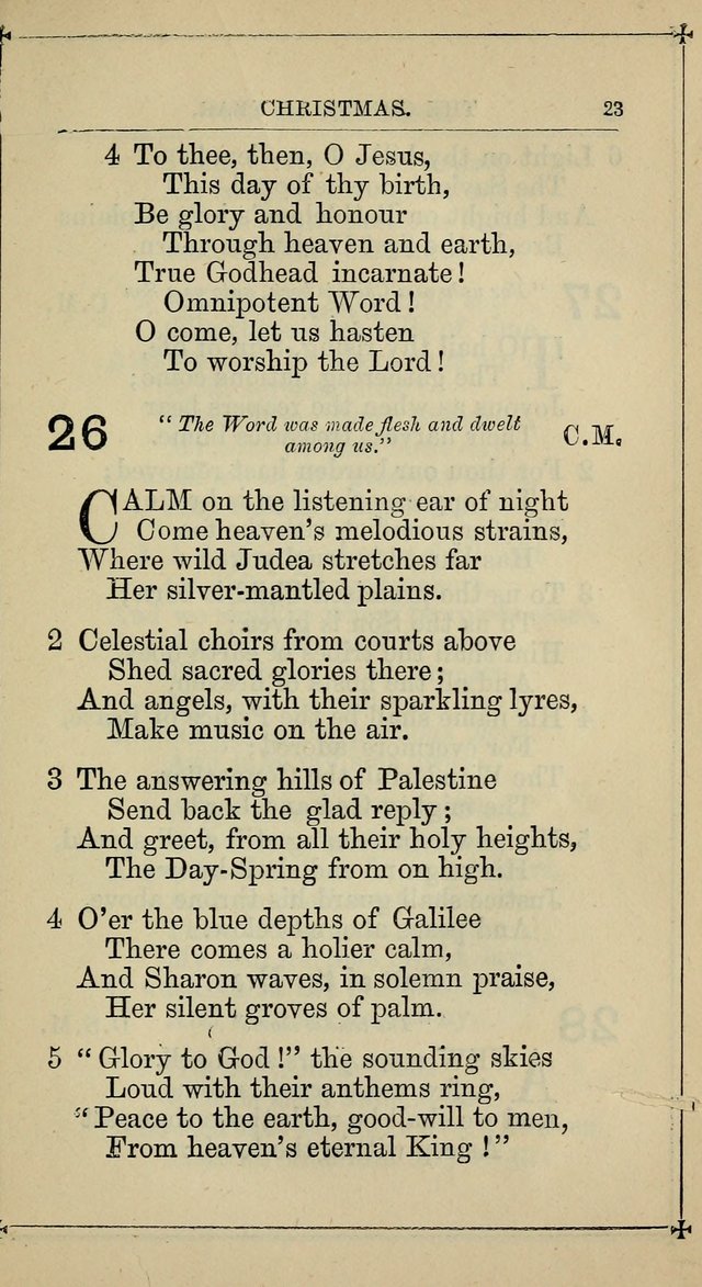 Hymnal: according to the use of the Protestant Episcopal Church in the United States of America : Revised edition (1874) page 38