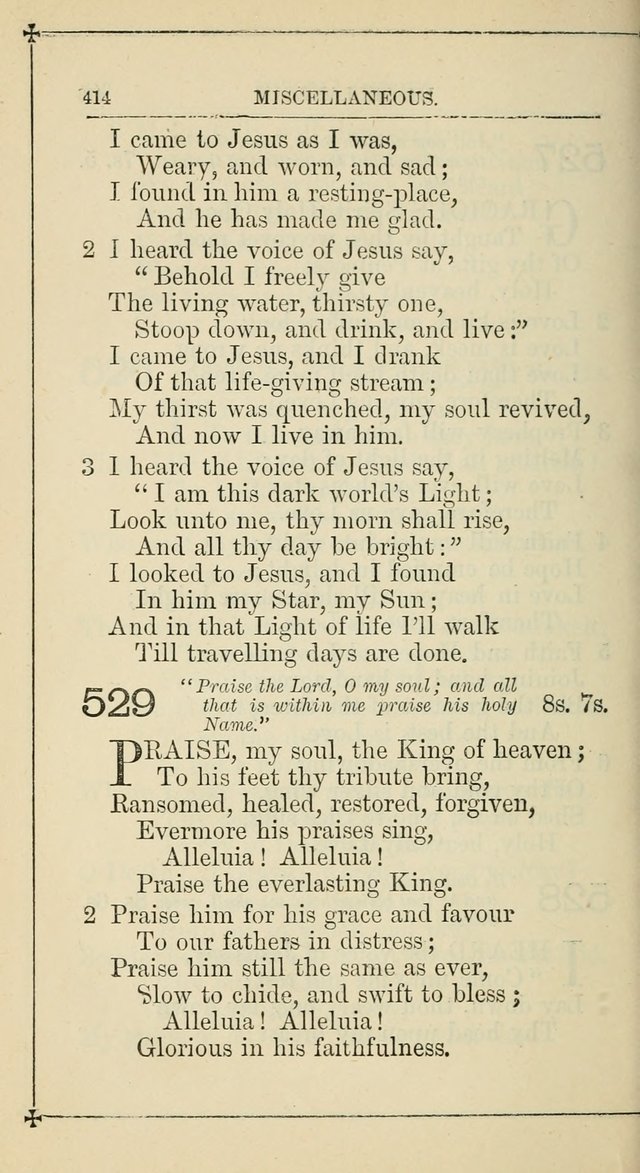 Hymnal: according to the use of the Protestant Episcopal Church in the United States of America : Revised edition (1874) page 429