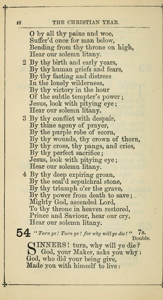 Hymnal: according to the use of the Protestant Episcopal Church in the United States of America : Revised edition (1874) page 61