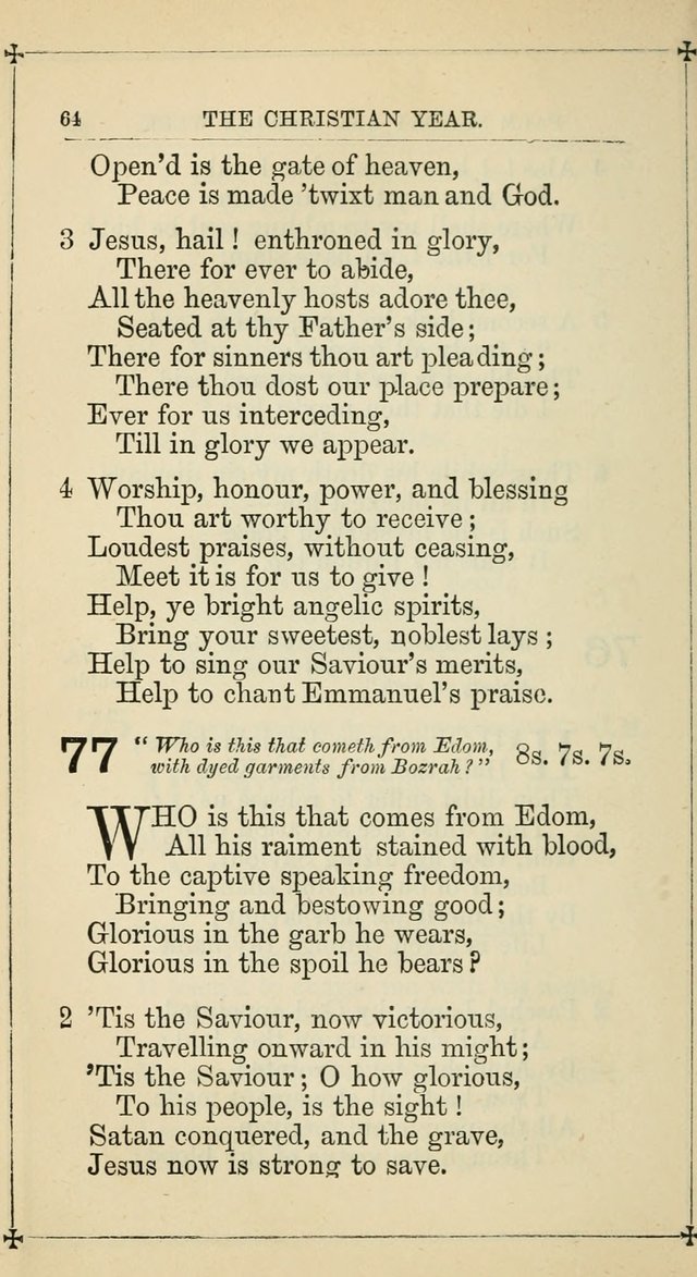 Hymnal: according to the use of the Protestant Episcopal Church in the United States of America : Revised edition (1874) page 79