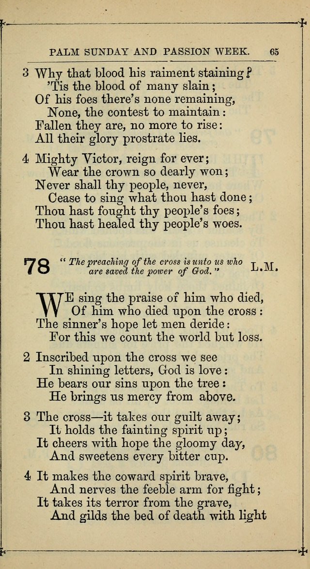 Hymnal: according to the use of the Protestant Episcopal Church in the United States of America : Revised edition (1874) page 80