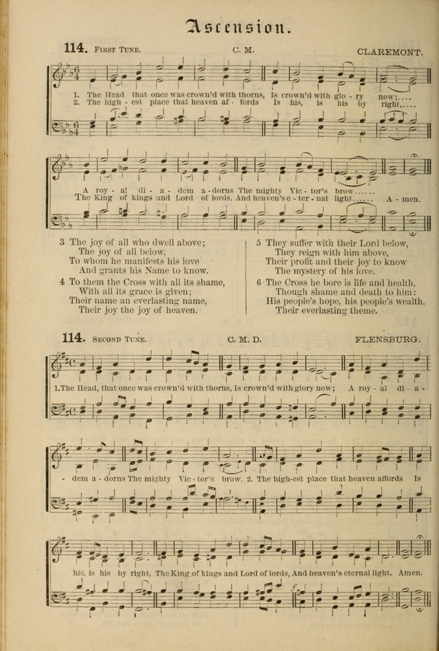 Hymnal and Canticles of the Protestant Episcopal Church with Music (Gilbert & Goodrich) page 108