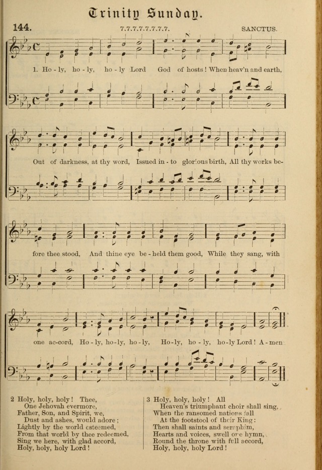 Hymnal and Canticles of the Protestant Episcopal Church with Music (Gilbert & Goodrich) page 129