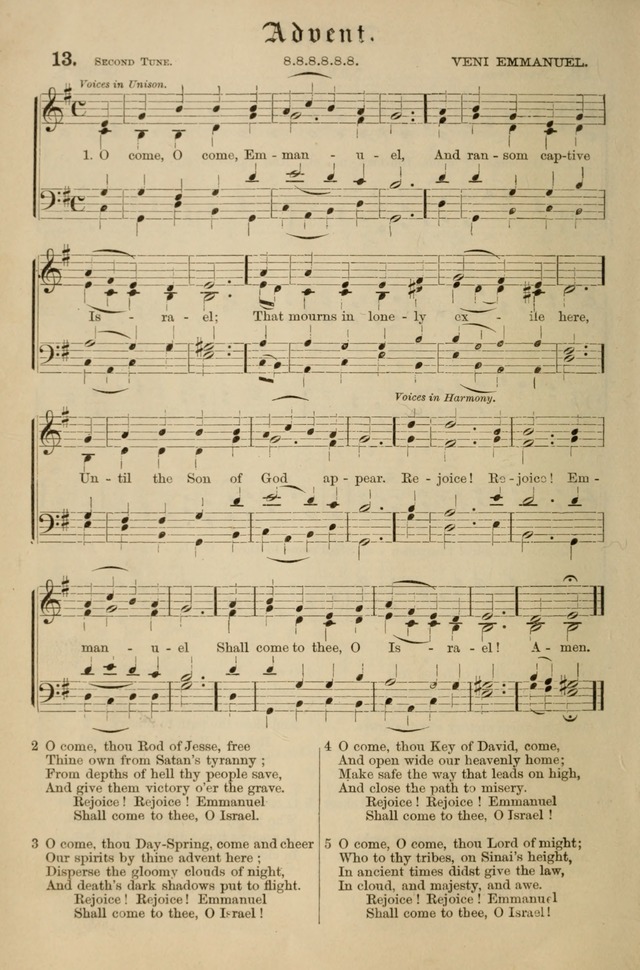 Hymnal and Canticles of the Protestant Episcopal Church with Music (Gilbert & Goodrich) page 20