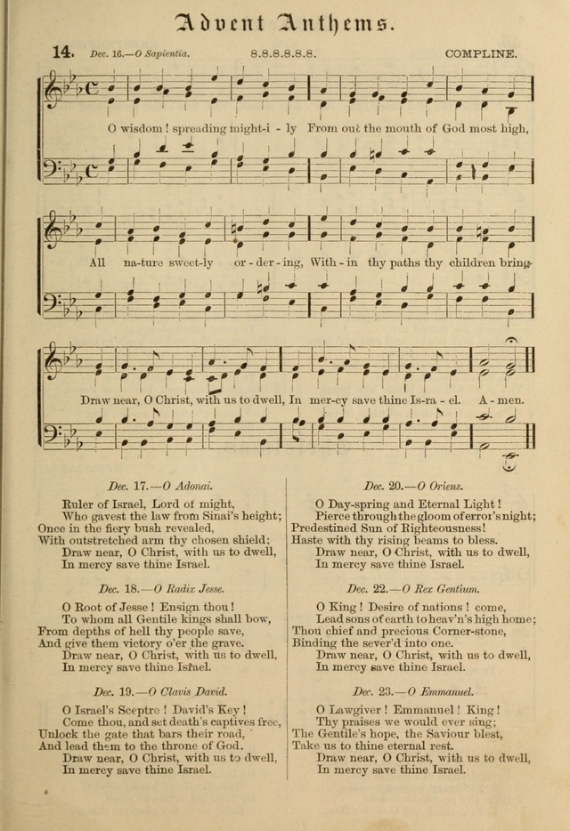 Hymnal and Canticles of the Protestant Episcopal Church with Music (Gilbert & Goodrich) page 21