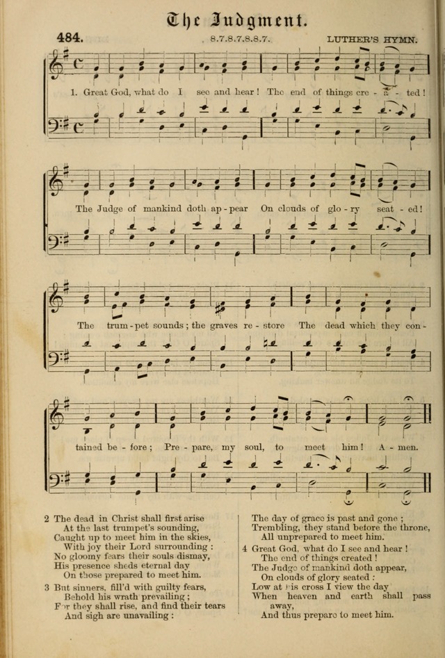 Hymnal and Canticles of the Protestant Episcopal Church with Music (Gilbert & Goodrich) page 396