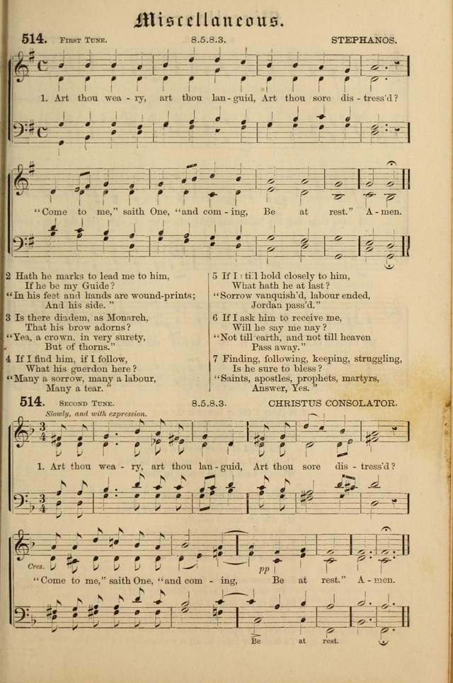 Hymnal and Canticles of the Protestant Episcopal Church with Music (Gilbert & Goodrich) page 429