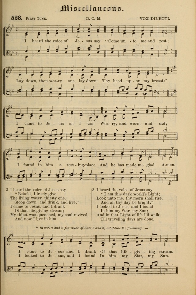 Hymnal and Canticles of the Protestant Episcopal Church with Music (Gilbert & Goodrich) page 443