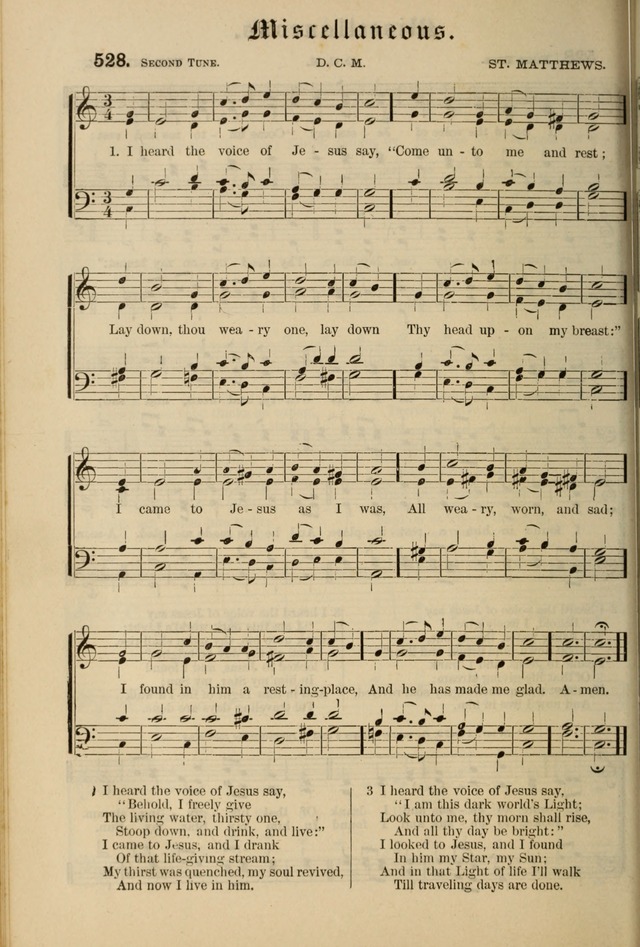 Hymnal and Canticles of the Protestant Episcopal Church with Music (Gilbert & Goodrich) page 444