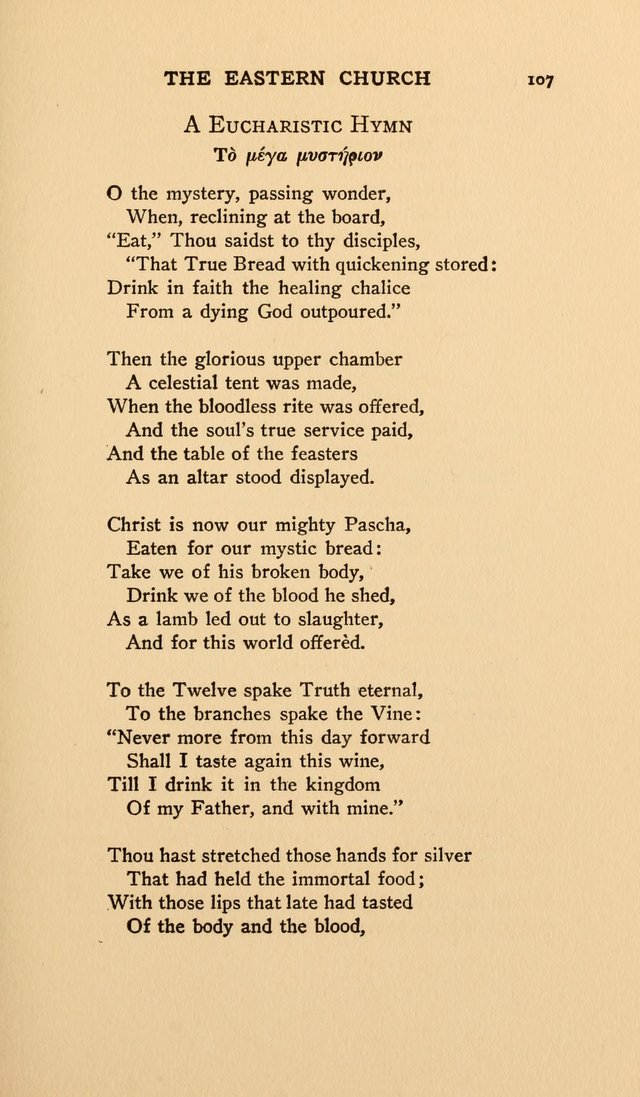 Hymns and Poetry of the Eastern Church page 102