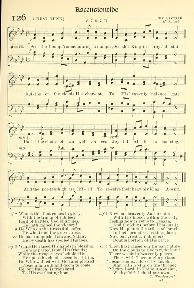 The Church Hymnal: revised and enlarged in accordance with the action of the General Convention of the Protestant Episcopal Church in the United States of America in the year of our Lord 1892. (Ed. B) page 207