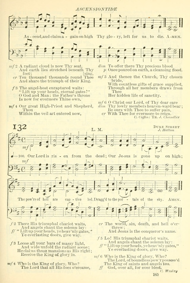 The Church Hymnal: revised and enlarged in accordance with the action of the General Convention of the Protestant Episcopal Church in the United States of America in the year of our Lord 1892. (Ed. B) page 213