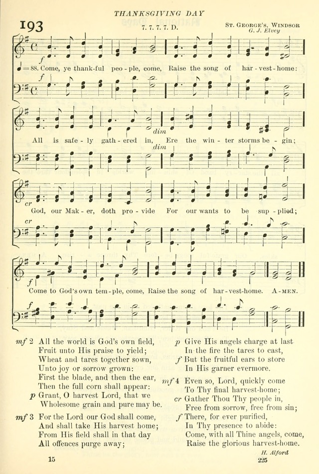 The Church Hymnal: revised and enlarged in accordance with the action of the General Convention of the Protestant Episcopal Church in the United States of America in the year of our Lord 1892. (Ed. B) page 273