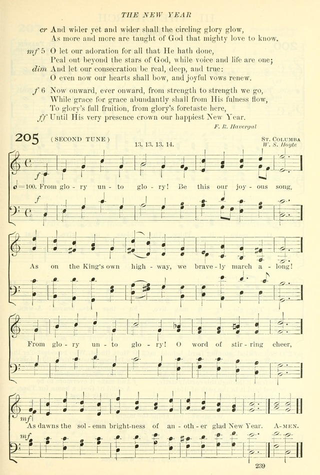 The Church Hymnal: revised and enlarged in accordance with the action of the General Convention of the Protestant Episcopal Church in the United States of America in the year of our Lord 1892. (Ed. B) page 287