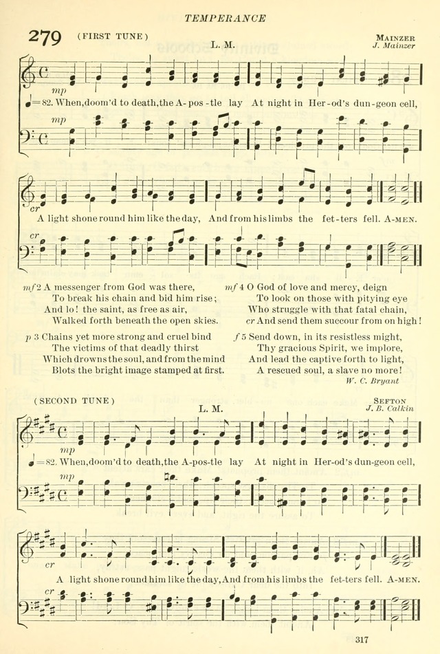 The Church Hymnal: revised and enlarged in accordance with the action of the General Convention of the Protestant Episcopal Church in the United States of America in the year of our Lord 1892. (Ed. B) page 365