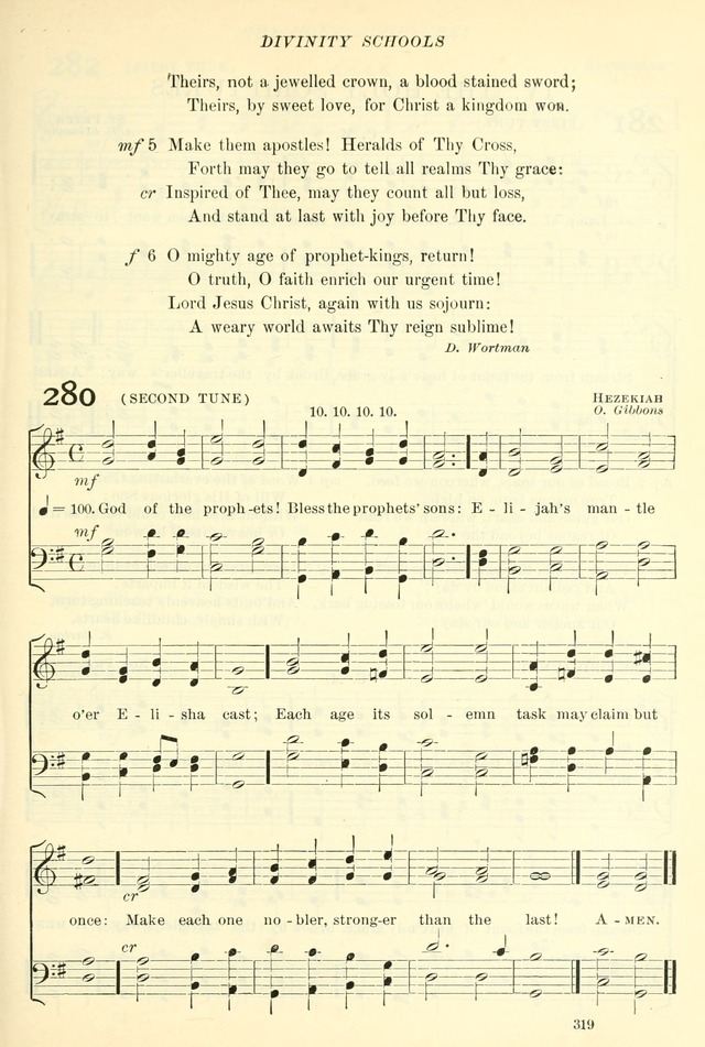 The Church Hymnal: revised and enlarged in accordance with the action of the General Convention of the Protestant Episcopal Church in the United States of America in the year of our Lord 1892. (Ed. B) page 367