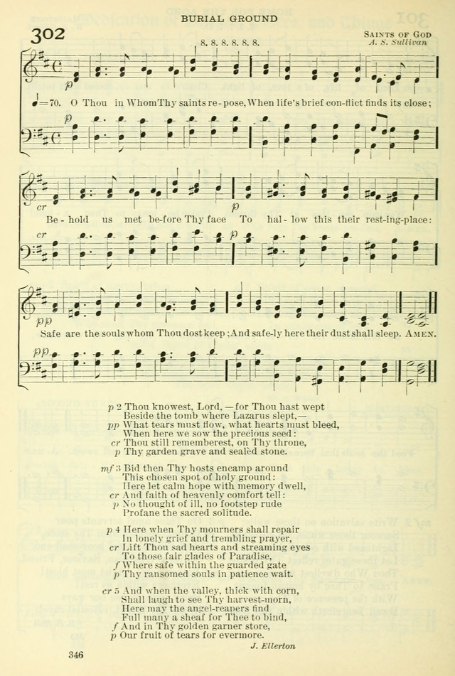 The Church Hymnal: revised and enlarged in accordance with the action of the General Convention of the Protestant Episcopal Church in the United States of America in the year of our Lord 1892. (Ed. B) page 394