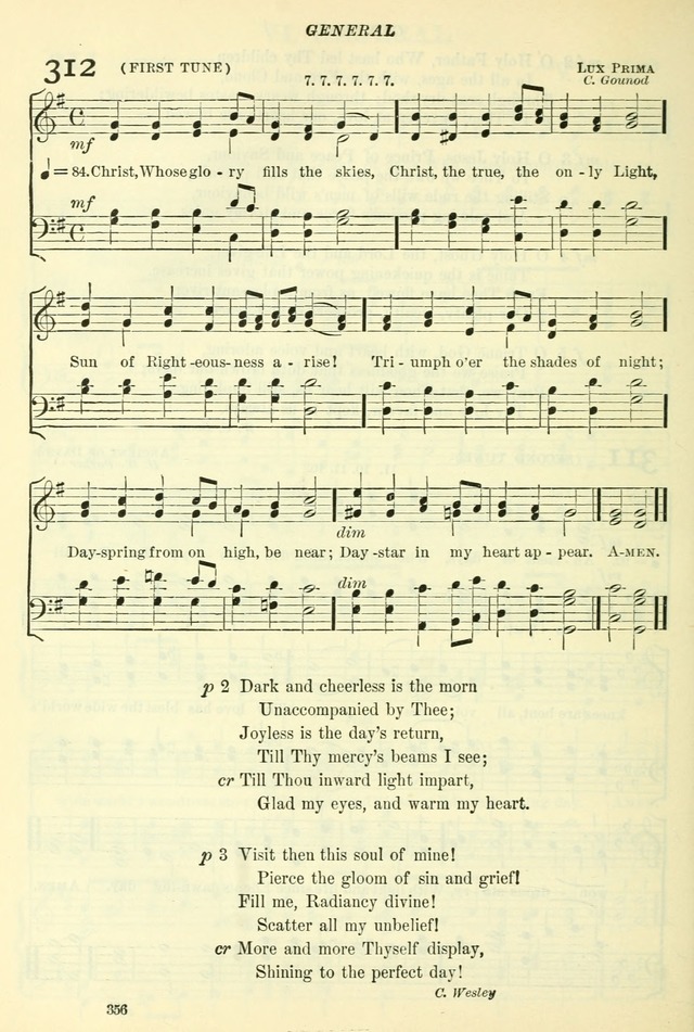 The Church Hymnal: revised and enlarged in accordance with the action of the General Convention of the Protestant Episcopal Church in the United States of America in the year of our Lord 1892. (Ed. B) page 404