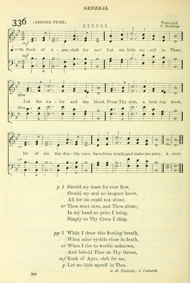 The Church Hymnal: revised and enlarged in accordance with the action of the General Convention of the Protestant Episcopal Church in the United States of America in the year of our Lord 1892. (Ed. B) page 436